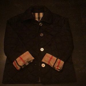Girls Burberry jacket size 4